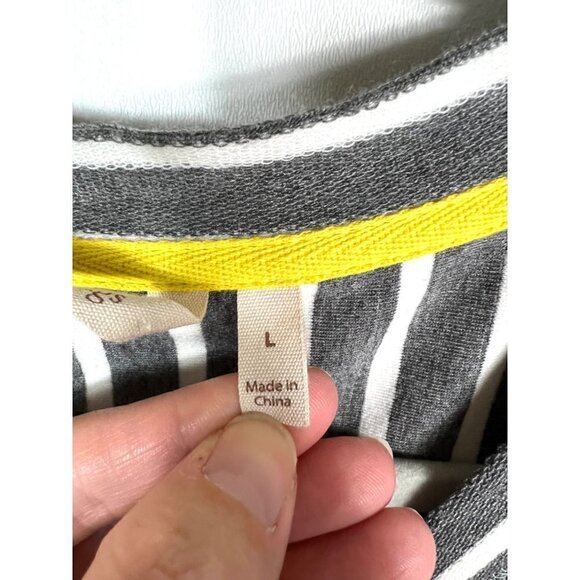 Soft surroundings long sleeve striped top - Picture 8 of 8